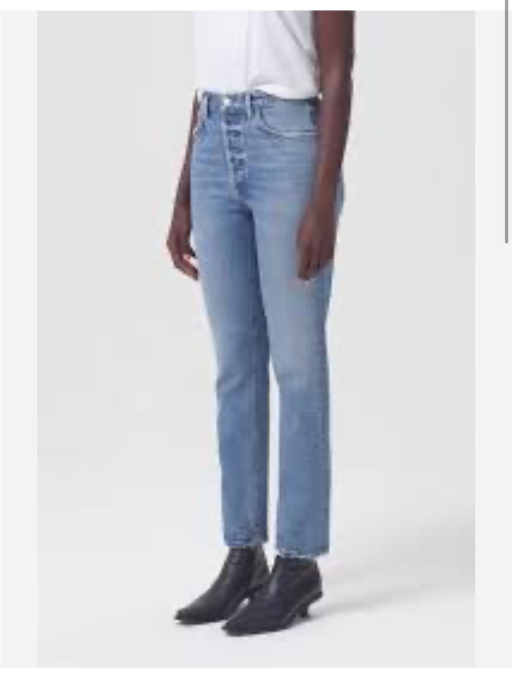 AGOLDE Riley long high-rise straight jeans size 29